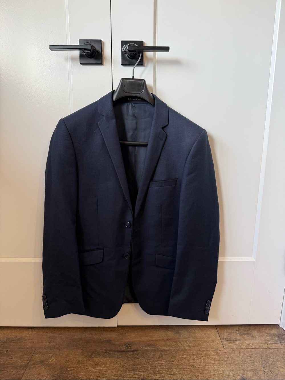 Bellissimo navy suit jacket and pants